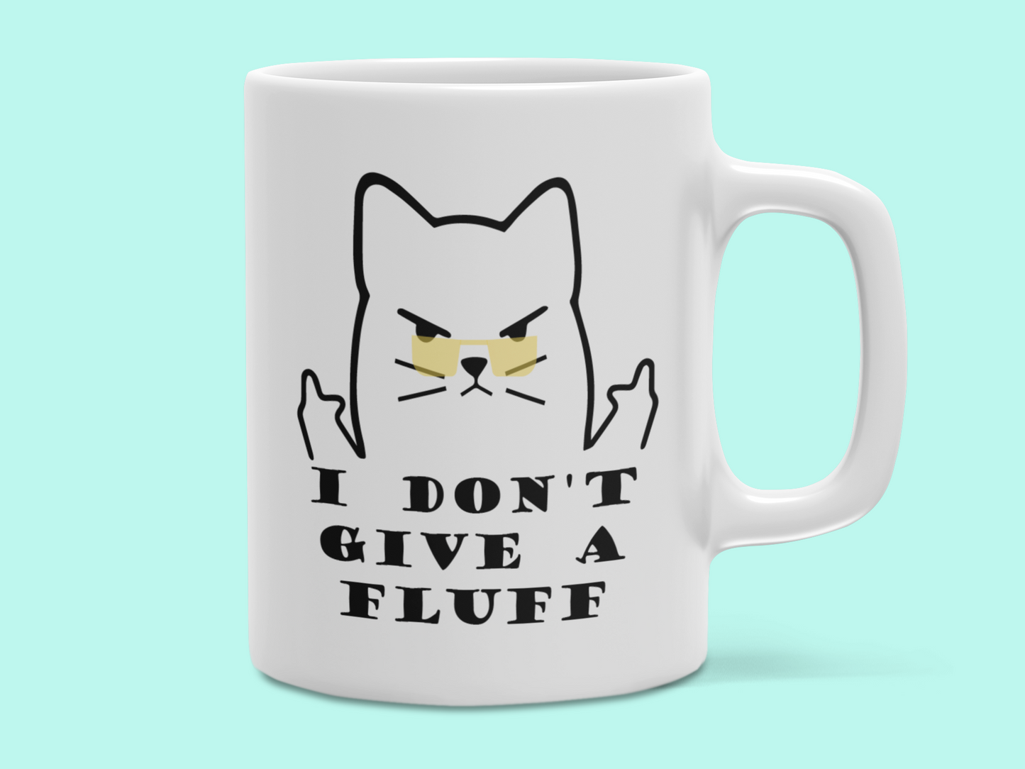 Grumpy-Mug - Give a Fluff