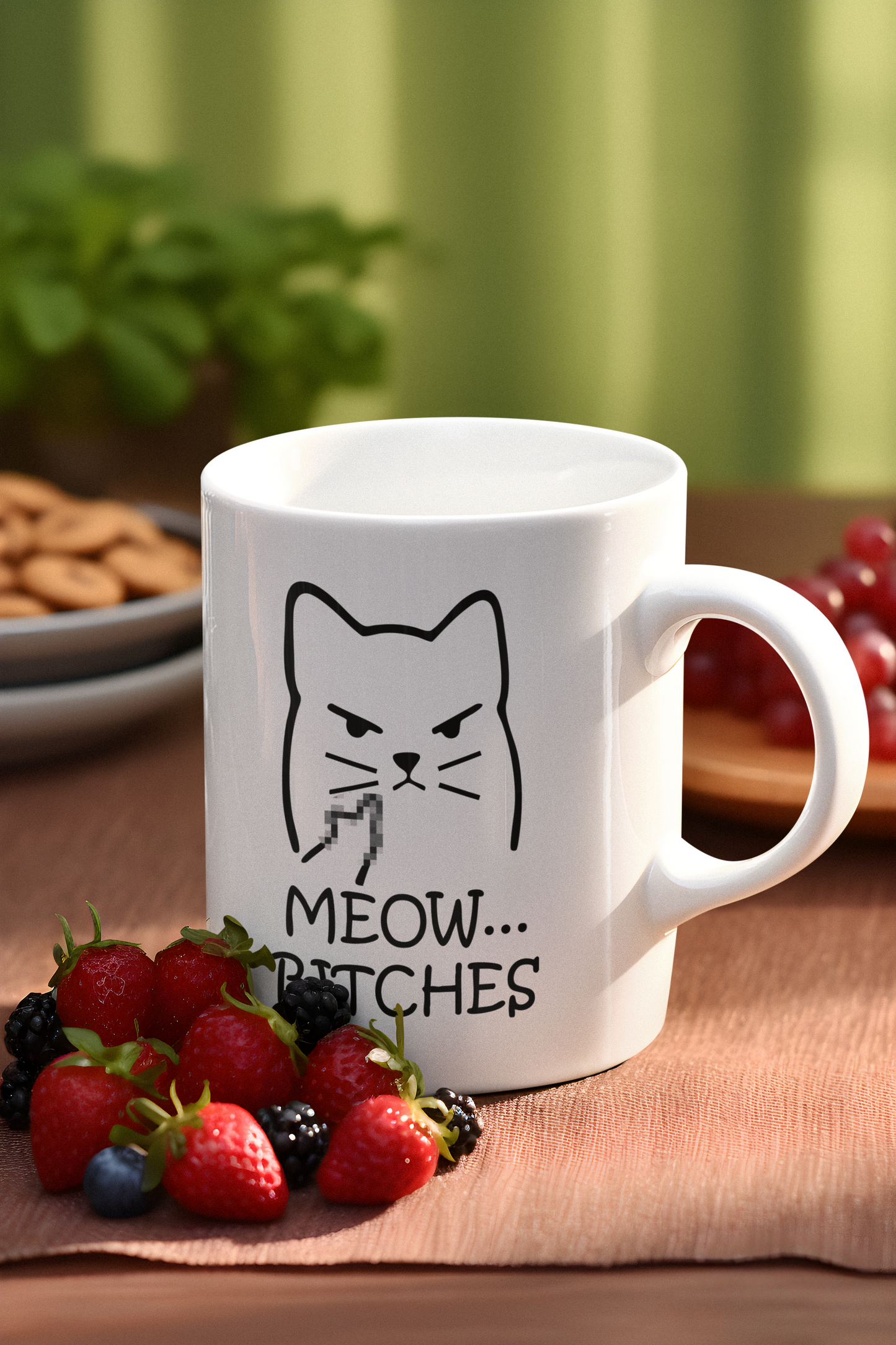 Grumpy-Mug - MEOW - GEPIXELT