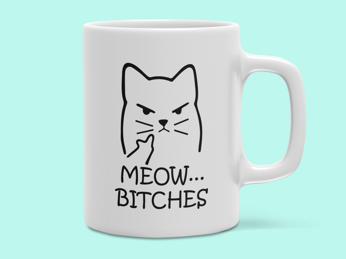 Grumpy-Mug - MEOW