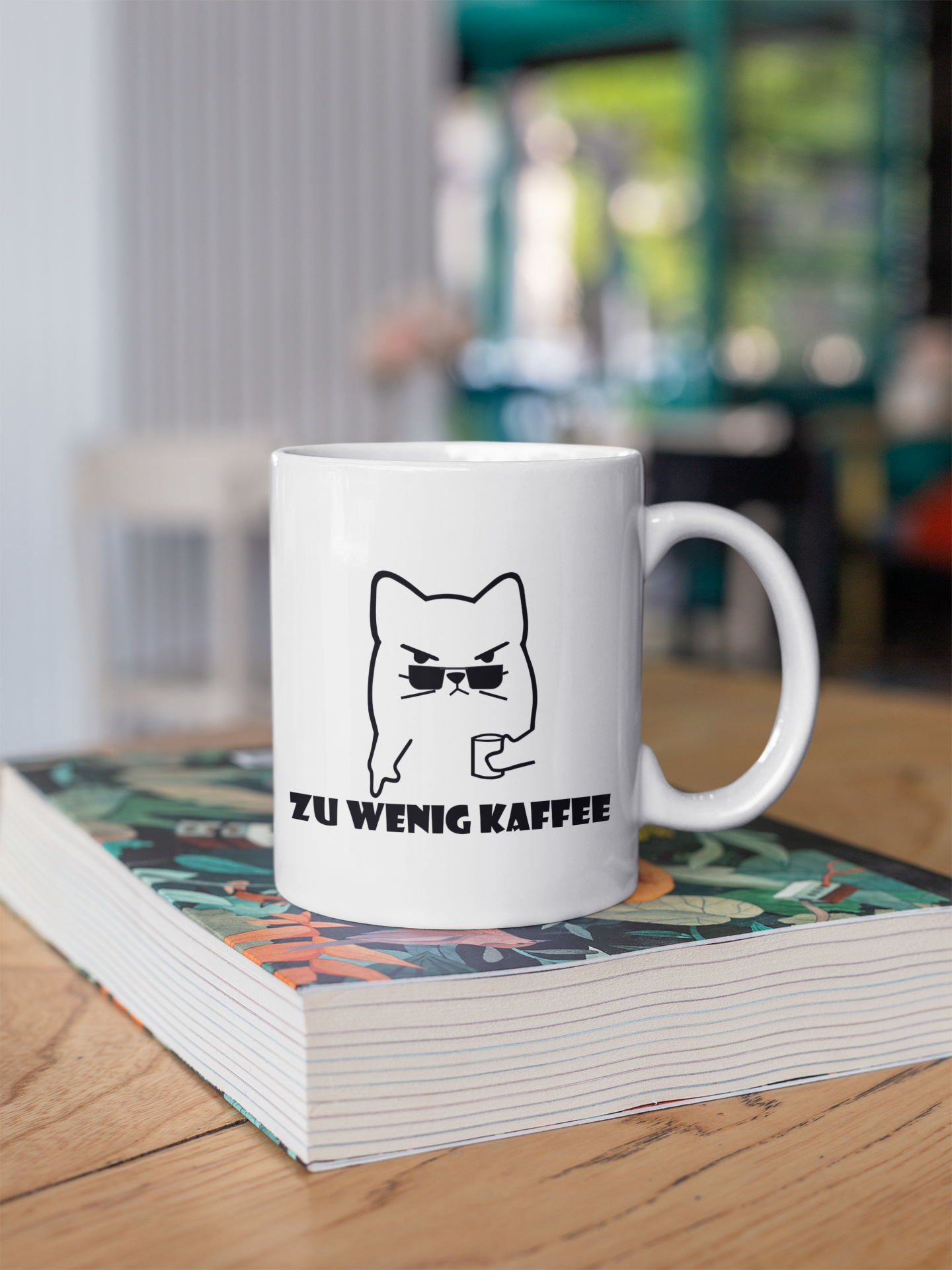 Grumpy-Mug - ZU WENIG KAFFEE